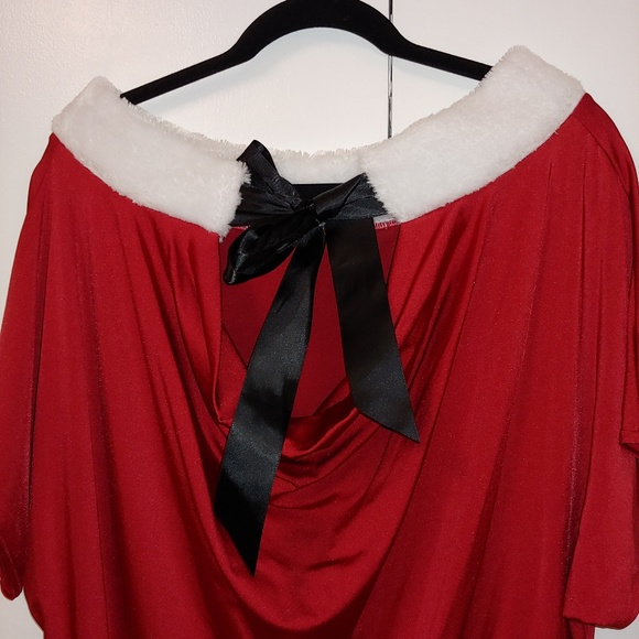 EUC Frederick's Christmas Santa Mini Dress, S - Picture 6 of 8